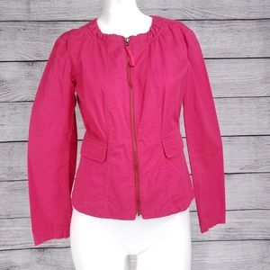 Ann Taylor LOFT XXSP Zip Up Lightweight Jacket